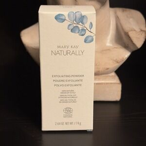 MARY KAY NATURALLY EXFOLIATING‎ POWDER-2.64 oz. - NEW IN BOX